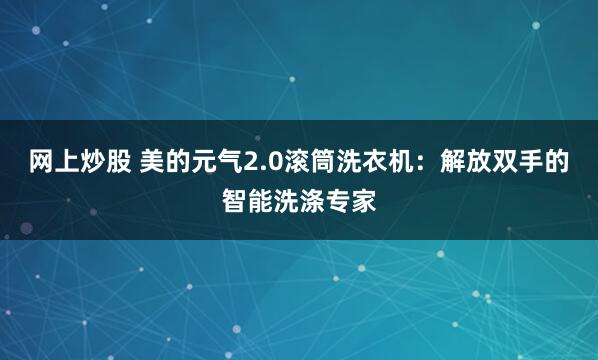 网上炒股 美的元气2.0滚筒洗衣机：解放双手的智能洗涤专家